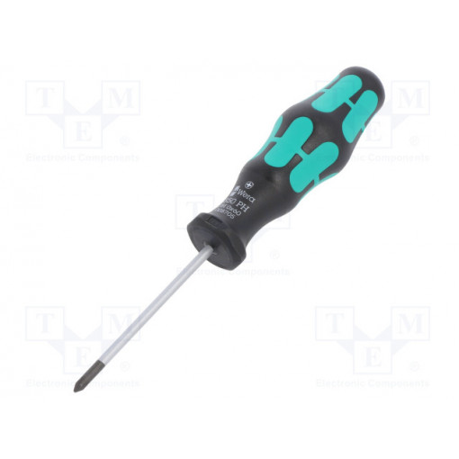 05008705001; Screwdriver; Phillips; PH0; Series: Kraftform Plus-300; WERA