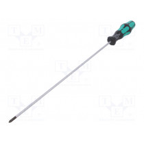05008715001; Screwdriver; Phillips; PH1; Series: Kraftform Plus-300; WERA