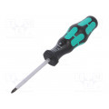 05009340001; Screwdriver; Pozidriv®; assisted with a key; PZ0; WERA