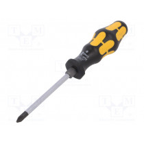05017010001; Screwdriver; Phillips; assisted with a key; PH2; for impact; WERA