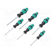 05028059001; Kit: screwdrivers; Pcs: 6; The set contains: screwdrivers hanger; WERA