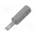 05056200001; Screwdriver bit; slot; 3,0x0,5mm; Overall len: 25mm; WERA