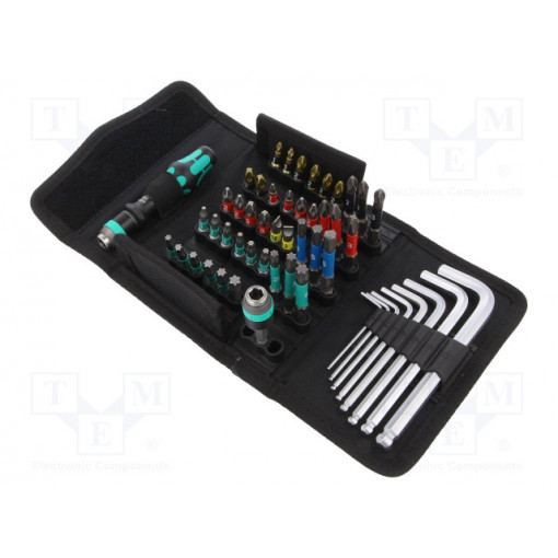 05057460001; Kit: general purpose; Pcs: 52; WERA 05057460001; Kit: general purpose; Pcs: 52; WERA