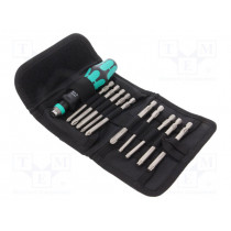 05059299001; Kit: screwdrivers; Pcs: 11; Series: Kraftform Kompakt 41; WERA