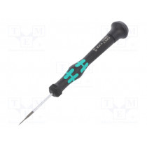 05117990001; Screwdriver; slot; precision; 0,8x0,16mm; Series: Kraftform Micro; WERA