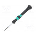 05117991001; Screwdriver; slot; precision; 1,0x0,18mm; Series: Kraftform Micro; WERA