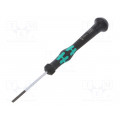 05117994001; Screwdriver; slot; precision; 2,5x0,4mm; Series: Kraftform Micro; WERA
