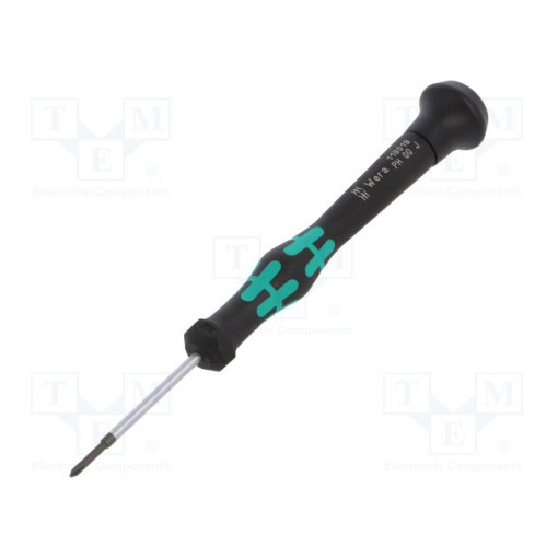 05118019001; Screwdriver; Phillips; precision; PH00; Series: Kraftform Micro; WERA