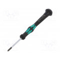 05118026001; Screwdriver; Phillips; precision; PH0; Series: Kraftform Micro; WERA