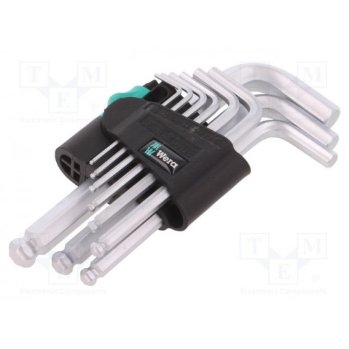 05133163001; Key set; Hex-Plus hexagon keys; Pcs: 9; WERA