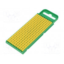 561-00734; Markers for cables and wires; Label symbol: ground; 0.8÷2.2mm; HELLERMANNTYTON