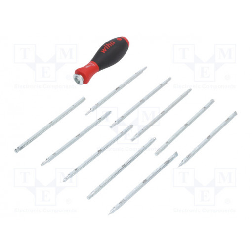 00623; Kit: screwdrivers; Pcs: 11; Series: SYSTEM 6; WIHA 00623; Kit: screwdrivers; Pcs: 11; Series: SYSTEM 6; WIHA