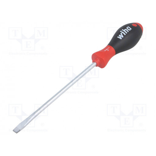 00709; Screwdriver; slot; 8,0x1,6mm; Series: SoftFinish®; WIHA