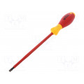 00827; Screwdriver; insulated; slot; 5,5x1,0mm; Blade length: 175mm; WIHA