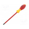 00828; Screwdriver; insulated; slot; 6,0x1,2mm; Blade length: 150mm; WIHA