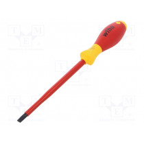 00829; Screwdriver; insulated; slot; 6,5x1,2mm; Blade length: 150mm; WIHA 00829; Screwdriver; insulated; slot; 6,5x1,2mm; Blade length: 150mm; WIHA
