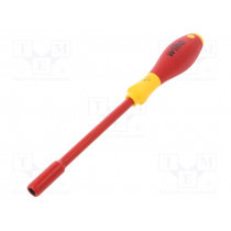 00857; Screwdriver; insulated; hex socket; HEX 6mm; Blade length: 125mm; WIHA 00857; Screwdriver; insulated; hex socket; HEX 6mm; Blade length: 125mm; WIHA