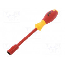 00861; Screwdriver; insulated; hex socket; HEX 10mm; Blade length: 125mm; WIHA 00861; Screwdriver; insulated; hex socket; HEX 10mm; Blade length: 125mm; WIHA