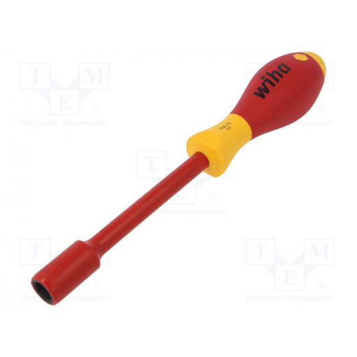 00862; Screwdriver; insulated; hex socket; HEX 11mm; Blade length: 125mm; WIHA 00862; Screwdriver; insulated; hex socket; HEX 11mm; Blade length: 125mm; WIHA