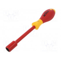 00863; Screwdriver; insulated; hex socket; HEX 12mm; Blade length: 125mm; WIHA 00863; Screwdriver; insulated; hex socket; HEX 12mm; Blade length: 125mm; WIHA