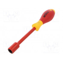 00864; Screwdriver; insulated; hex socket; HEX 13mm; Blade length: 125mm; WIHA 00864; Screwdriver; insulated; hex socket; HEX 13mm; Blade length: 125mm; WIHA