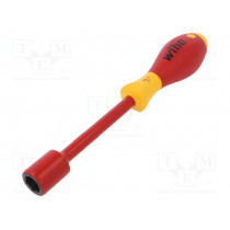 00866; Screwdriver; insulated; hex socket; HEX 15mm; Blade length: 125mm; WIHA 00866; Screwdriver; insulated; hex socket; HEX 15mm; Blade length: 125mm; WIHA