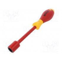 00867; Screwdriver; insulated; hex socket; HEX 16mm; Blade length: 125mm; WIHA 00867; Screwdriver; insulated; hex socket; HEX 16mm; Blade length: 125mm; WIHA