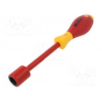 00868; Screwdriver; insulated; hex socket; HEX 17mm; Blade length: 125mm; WIHA 00868; Screwdriver; insulated; hex socket; HEX 17mm; Blade length: 125mm; WIHA