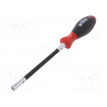 01438; Screwdriver; hex socket; with flexible shaft; Overall len: 268mm; WIHA