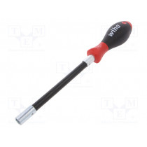 01440; Screwdriver; hex socket; with flexible shaft; Overall len: 293mm; WIHA