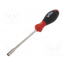 01475; Screwdriver handle; Series: SoftFinish®; Blade length: 125mm; WIHA