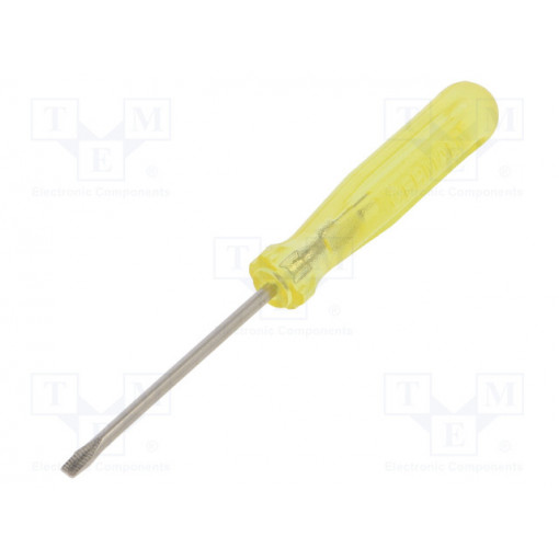 01548; Screwdriver; slot; SL 2mm; Blade length: 40mm; Overall len: 85mm; WIHA