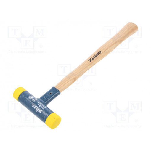 02092; Hammer; 320mm; W: 108mm; 300g; Size: 25mm; round; polyurethane; WIHA 02092; Hammer; 320mm; W: 108mm; 300g; Size: 25mm; round; polyurethane; WIHA