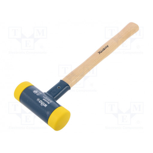 02096; Hammer; 380mm; W: 130mm; 848g; Size: 45mm; round; polyurethane; WIHA 02096; Hammer; 380mm; W: 130mm; 848g; Size: 45mm; round; polyurethane; WIHA