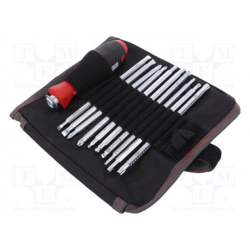 03591; Kit: screwdrivers; Pcs: 11; Series: SYSTEM 6; WIHA