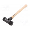 26509; Hammer; 290mm; W: 87mm; 548g; Size: 30mm; round; caoutchouc; WIHA 26509; Hammer; 290mm; W: 87mm; 548g; Size: 30mm; round; caoutchouc; WIHA