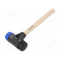 26650; Hammer; 325mm; W: 110mm; 637g; Size: 40mm; round; wood (hikory); WIHA 26650; Hammer; 325mm; W: 110mm; 637g; Size: 40mm; round; wood (hikory); WIHA