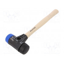 26650; Hammer; 325mm; W: 110mm; 637g; Size: 40mm; round; wood (hikory); WIHA