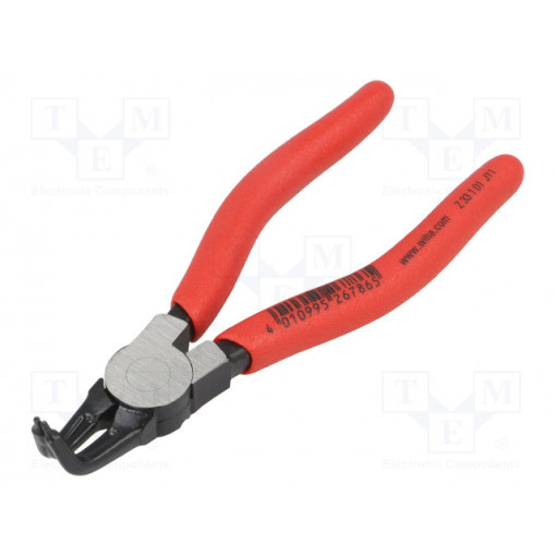 26786; Pliers; for circlip; internal; 12÷25mm; Pliers len: 140mm; angular; WIHA 26786; Pliers; for circlip; internal; 12÷25mm; Pliers len: 140mm; angular; WIHA