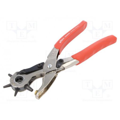 28402; Pliers; for making holes in leather, fabrics and plastics; WIHA 28402; Pliers; for making holes in leather, fabrics and plastics; WIHA