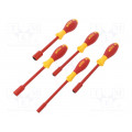 29466; Kit: screwdrivers; Pcs: 5; insulated; 1kVAC; hex socket; WIHA