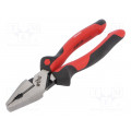 32320; Pliers; universal; 225mm; Industrial; Blade: about 64 HRC; WIHA