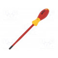 35392; Screwdriver; insulated,slim; slot; 6,5x1,2mm; Blade length: 150mm; WIHA
