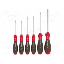07155; Kit: screwdrivers; Pcs: 6; Torx®; Series: SoftFinish®; WIHA