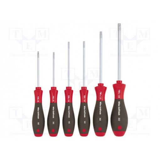 07155; Kit: screwdrivers; Pcs: 6; Torx®; Series: SoftFinish®; WIHA