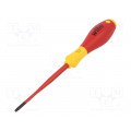 36537; Screwdriver; insulated,slim; Torx®; TX15; Blade length: 100mm; WIHA