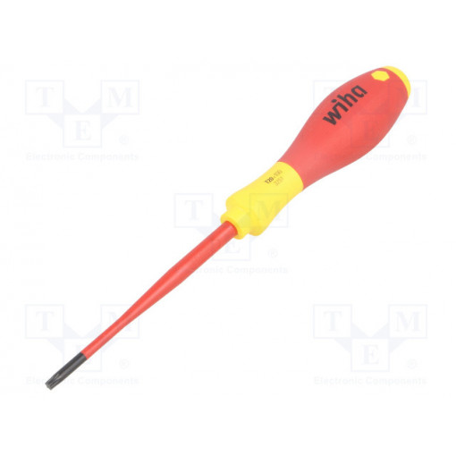 36538; Screwdriver; insulated,slim; Torx®; TX20; Blade length: 100mm; WIHA
