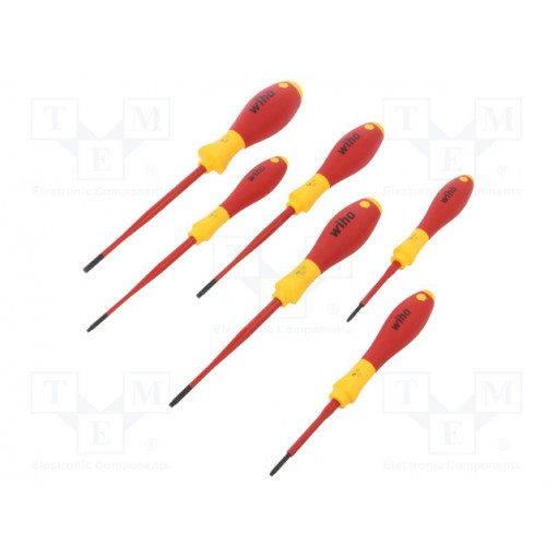 36558; Kit: screwdrivers; Pcs: 6; insulated,slim; 1kVAC; Torx®; WIHA