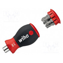 33736; Kit: screwdrivers; 6pcs; Phillips,slot; 25mm; WIHA