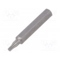 40633; Screwdriver bit; Torx®; TX06; Overall len: 28mm; Series: MICRO; WIHA